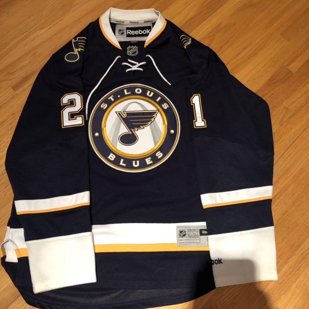 Reebok Patrick Berglund St. Louis Blues Alt Jersey